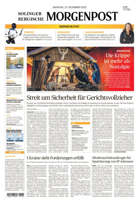 Cover of Solinger Bergische Morgenpost/Remscheid