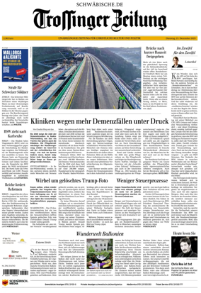 Cover of Trossinger Zeitung