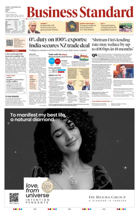 Cover of Business Standard