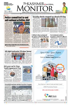 Cover of Kashmir Monitor