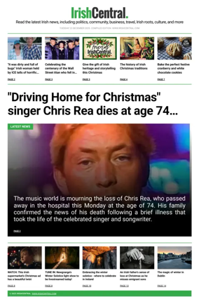 Cover of Irish Central