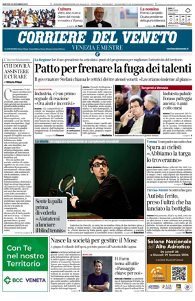 Cover of Corriere del Veneto (Venezia e Mestre)