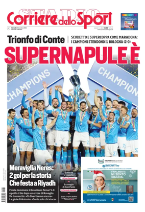 Cover of Corriere dello Sport (Campania)