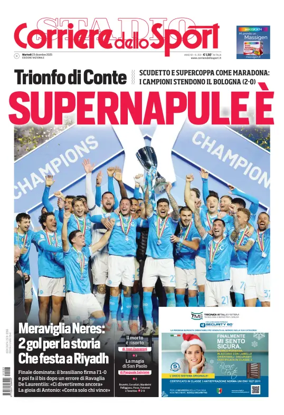Cover of Corriere dello Sport (Nazionale)