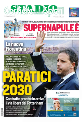 Cover of Corriere dello Sport Stadio (Firenze)