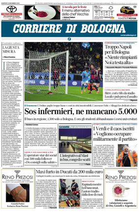 Cover of Corriere di Bologna