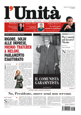 Cover of L’Unità