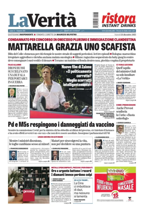Cover of La Verita (Italia)