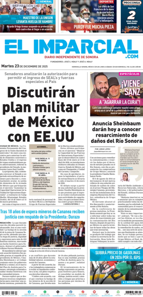 Cover of El Imparcial