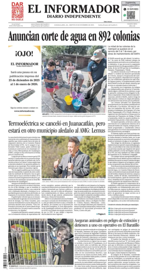 Cover of El Informador