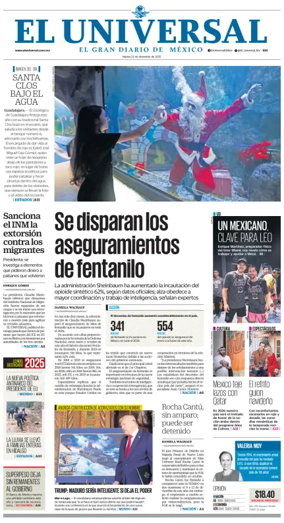 Cover of El Universal