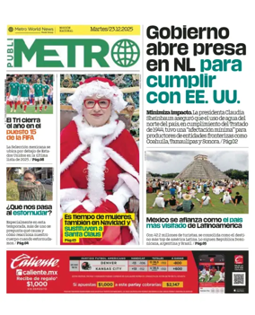 Cover of Publimetro Guadalajara