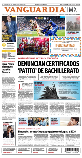 Cover of Vanguardia