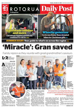 Cover of Rotorua Daily Post