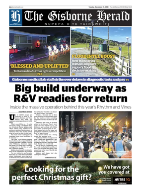 Cover of The Gisborne Herald