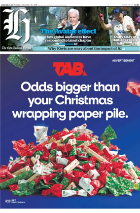 Cover of The New Zealand Herald