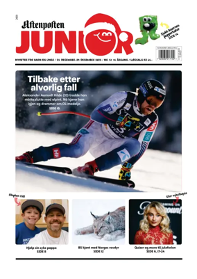 Cover of Aftenposten Junior