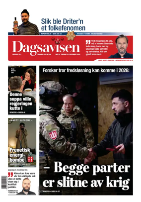 Cover of Dagsavisen
