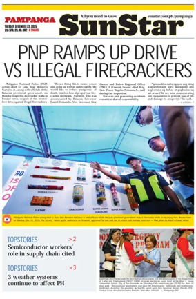 Cover of Sun.Star Pampanga