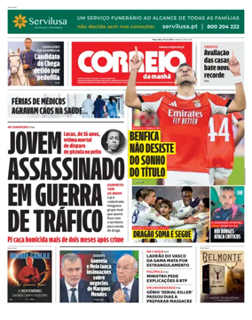 Cover of Correio da Manha