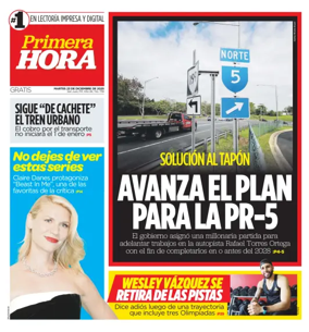 Cover of Primera Hora