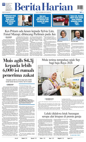Cover of Berita Harian