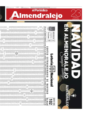 Cover of El Periódico de Almendralejo