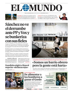 Cover of El Mundo Madrid