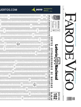 Cover of Faro de Vigo (Pontevedra)