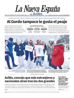 Cover of La Nueva Espana (Aviles)