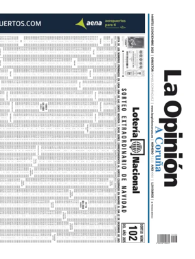 Cover of La Opinion de A Coruna