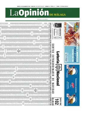 Cover of La Opinión de Málaga