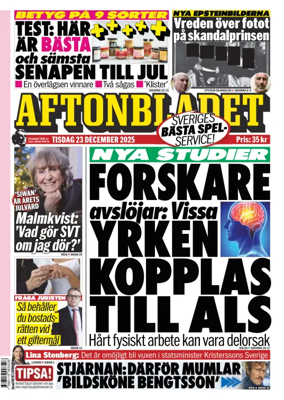 Cover of Aftonbladet