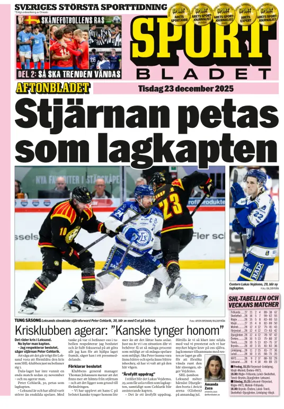 Cover of Sportbladet