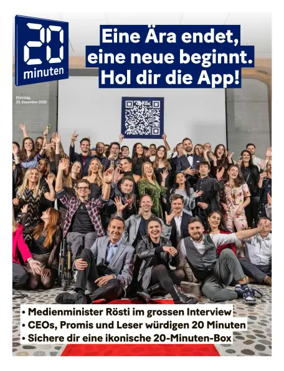 Cover of 20 Minuten - Zurich