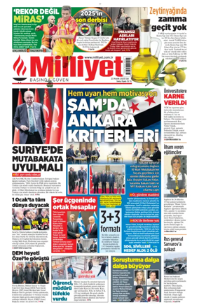 Cover of Milliyet