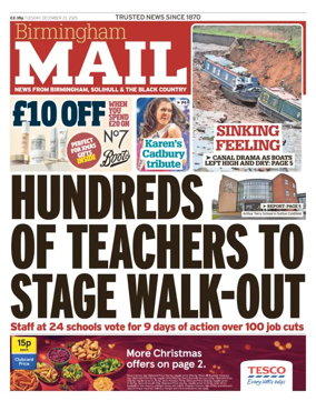 Cover of Birmingham Mail