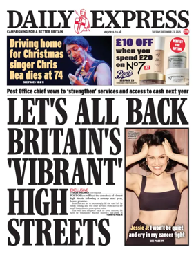 Cover of Daily Express