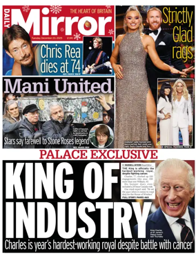 Cover of Daily Mirror