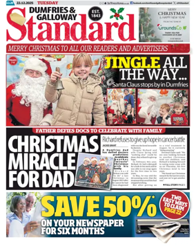 Cover of Dumfries & Galloway Standard