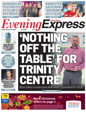 Cover of Evening Express (Extra Edition)