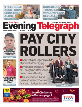 Cover of Evening Telegraph (First Edition)