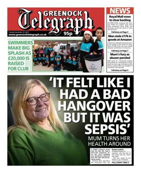 Cover of Greenock Telegraph