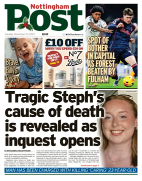 Cover of Nottingham Post