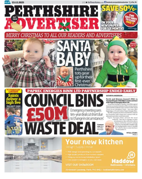 Cover of Perthshire Advertiser