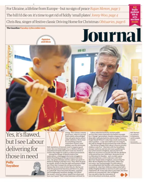Cover of The Guardian e-paper Journal