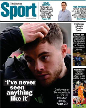 Cover of Herald Sport