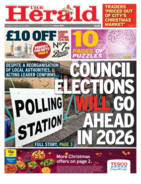 Cover of The Plymouth Herald