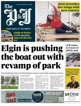 Cover of The Press and Journal (Highlands & Islands)