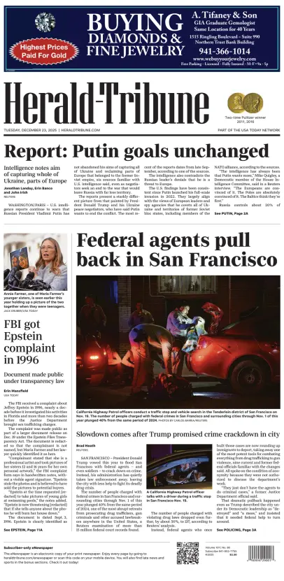 Cover of Herald-Tribune